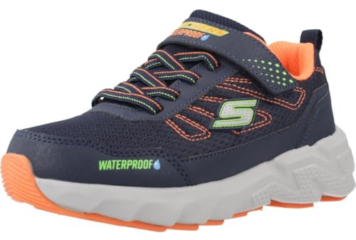 Skechers Boys' Aquavek Trainer, Navy, 13 UK Child