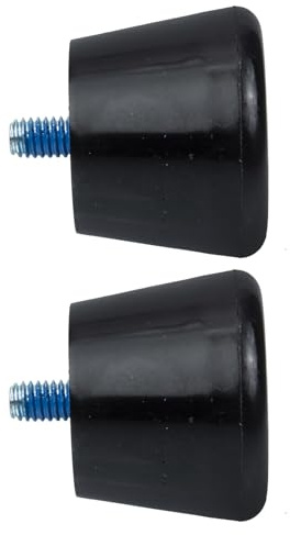 Alipis Rollschuh Bremsen Verstellbare Gummi Stopper für Inline Skates und Rollschuhe Professionelle Verschleißfeste Roller Skate Bremsen mit Schrauben und Werkzeug Sichere Stabilität