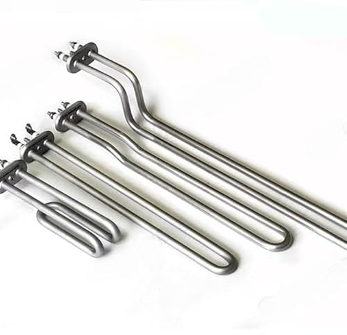 1PC Dishwasher electric heating rod 220V 2KW/3KW Heating tube for Gundam Hobart dishwasher heating element heater accessories(SUS304-C-220V-2KW)