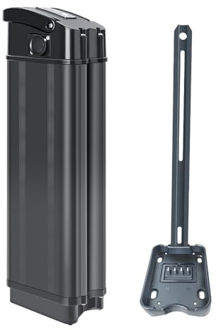 FUSQIVLE Batteria per Biciclette Elettriche Pieghevoli 36V/48V, 10Ah/15Ah/21Ah, Adatta come Ricambio per i Modelli Hitway e COLORWAY BK6 (36V15Ah)