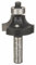 Bosch Accessories Professional Abrundfräser Standard for Wood (für Holz, Radius 8 mm, Arbeitslänge 15,5 mm, Zubehör Handfräse)