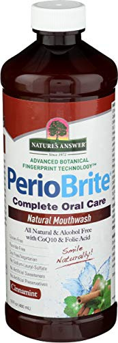 Nature'S Answer Periowash Mouthwash Alcohol-Free Cinna Mint - 16 Fl Oz