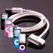 TECHGEAR Hohe Qualität OEM USB Ladekabel/Datenkabel für Alle Generationen von iPod Nano (außer iPod Nano 2012 / 7th Gen)