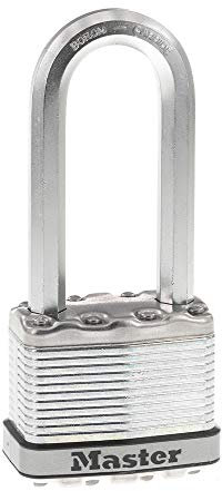 Master Lock M5XDLJ Magnum Stainless Steel Keyed Padlock, Assorted, 1 Pack