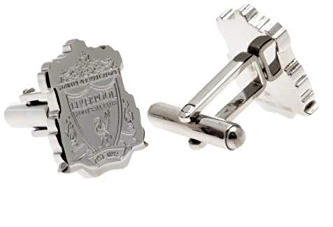 Liverpool FC Herren Edelstahl Manschettenknöpfe (EinheitsgröÃŸe) (Silber)