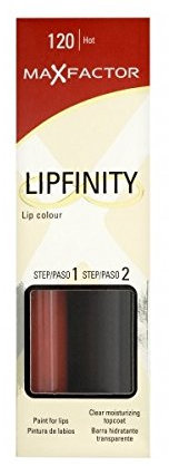 3 x Max Factor Lipfinity - 120 Hot 1 Count