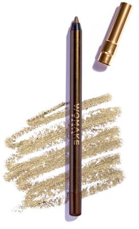 Womake - Crayon Yeux Longue Tenue - Résiste à l'eau - Application Facile - Sans transfert - Made in France - Teinte : Bronze