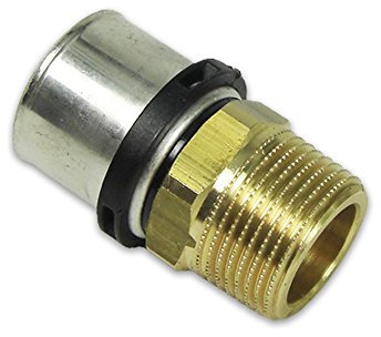 Press Übergang mit AG [32x3mm - 1]- DVGW zertifiziert/Kontur TH