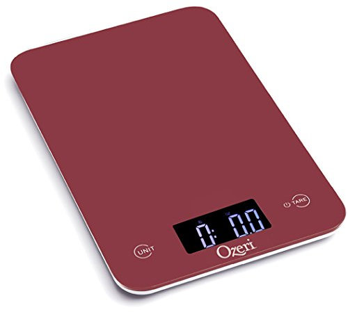 Ozeri Touch professionnel Balance de cuisine numérique en verre trempé