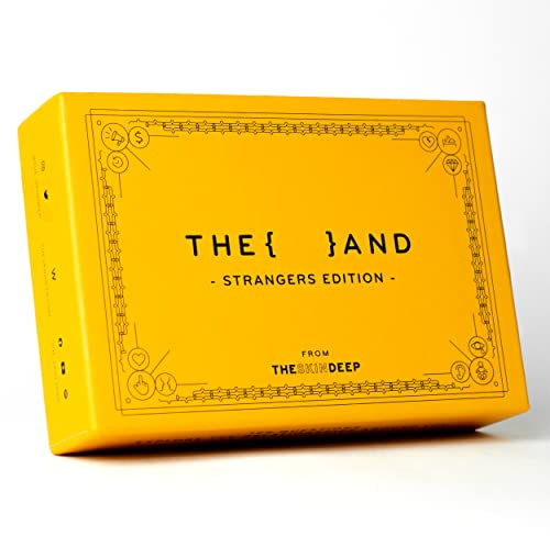 The Skin Deep Kartenspiel, {THE AND} Strangers Edition Kartenspiel, Menschliches Erlebnis Spiel zum Kennenlernen von Menschen