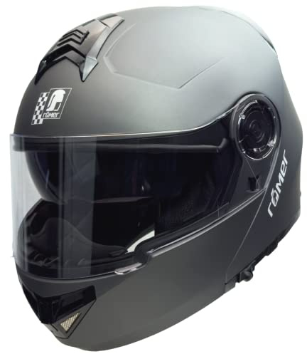 Römer Helmets Flip-up Helm Augsburg, Matt Titanium, Größe S