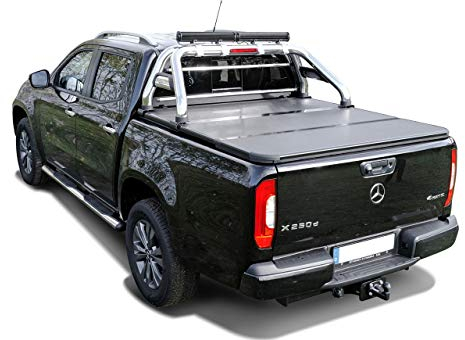 Copertura per vano di carico – 3 pezzi pieghevole – alluminio nero verniciato a polvere