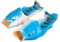 Pesce Forma Spiaggia al Coperto Pantofole Unisex Bagno Slittata Indossare Accogliente Scarpe Creativi Bambini Divertente personalità Animale Sandali（Blu,36/37 EU