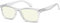 Eyekepper Blaulicht-FilterLesebrille -Schutz Blendschutz, reflektierende Computer Leser - Transparenter Rahmen +1.50