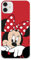 Official Disney Classic Minnie Red Background iPhone 11 Case Protect Your Mobile Phone Apple Case Official Licensed by Disney