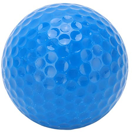 BuyWeek Schwimmende Golfbälle, 2 Schichten Golfball Float Water Range Golf Übungsbälle Outdoor Sportarten Golf Trainingsbälle (Dunkelblau)