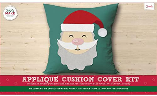 Simply Make Felt Applique Pillow Cover Kit - Christmas