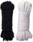 WYSUMMER Corda morbida, 2 pezzi, 10 m, 8 mm, corda di cotone multiuso, corda di cotone spessa