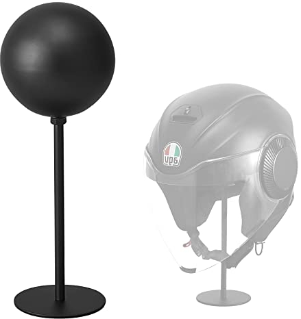JOOM Helmet Stand Metal, Rotation Stand for Motocycle, Caps, Hat, and Rugby Helmet