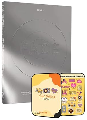 Face BTS Jimin Album [Invisible Face ver.]+Pre Order Benefits+BolsVos K-POP Inspired Digital Planner, Digital Sticker Pack