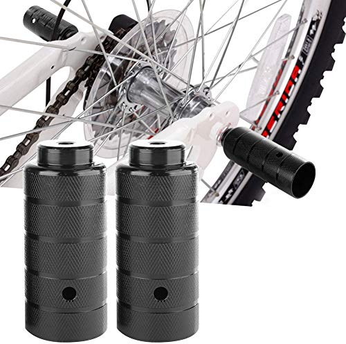 Longzhuo Pied Pegs Pédale,1 Paire Repose Pieds de Vélo en Alliage d'aluminium,Pegs Cyclisme,Repose Pied Velo,cale Pied,S42-16 cale Pied VTT pour Vélos BMX Cascades à Vélo pour Enfants Adultes