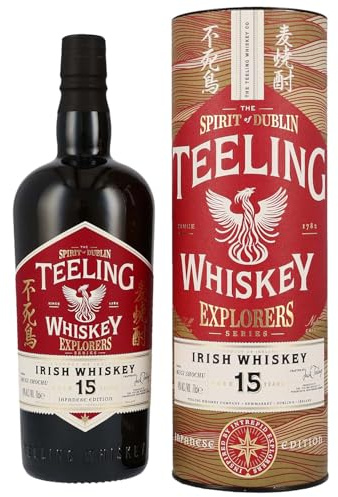 Teeling Whiskey 15 Years Old EXPLORERS SERIES Irish Whiskey Japanese Edition 46% Vol. 0,7l in Geschenkbox