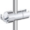 Shower Head Holder, Joyoldelf Shower Holder Bracket 16-27 mm Diameter Easy Installation Hand Adjustable Shower Head Holders Replacement for Slide Rod with 2 Hooks
