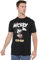 Cotton Soul Mickey Mouse Mickey Mouse & Friends Mickey Washout Mens T Shirt, Black, Large