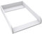 regalik Wickelaufsatz für Malm von IKEA, Wickeltischaufsatz für 48 cm Kommoden, Abnehmbar Wickelkommode aufsatz, Abgerundeten Frontplatten, Weiß, 72cm x 54cm