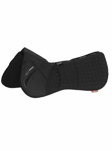 LeMieux ProSorb Plain 3 Pocket Quilted Half Pad - Black