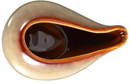 Cabilock Ceramica Versatile Versatore Per Salse e Latte Capacità Moderata Facile Da Pulire Per Ristoranti e Cucine