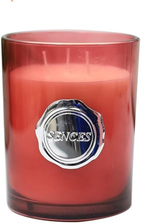 3-Wicks Scented Candle Glass Jar Grapefruit & Vetiver 470g Aromatic Fragrance