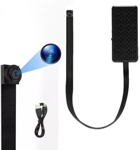 JUSTOP WI-FI Spy Security Camera 1080P Full HD, DIY Wireless Hidden Mini Cam Kit, Rechargeable, 3G/4G/5G Mobile Wireless Remote Viewing Supports Micro SD Card Recording