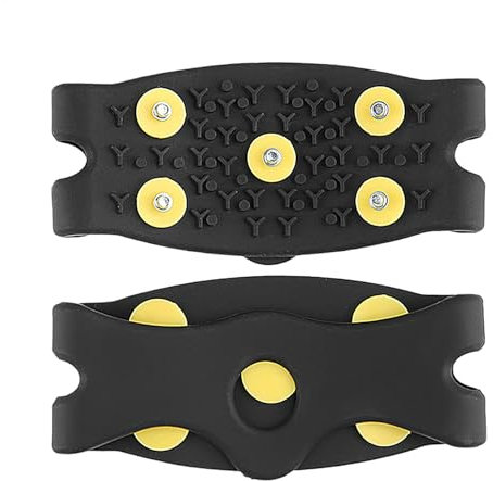 Tacchetti Per Ghiaccio: Tacchetti Per Scarpe A 5 Denti Per Neve E Ghiaccio, Picchi Per Tacchetti Di Trazione Per Stivali Sopra Scarpe | Chiodi Da Neve Per Scarpe, Copertura Antiscivolo Per Scarpe Da