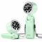Diveblues Portable Handheld Fan, High-Speed Turbo Portable Fan, LED Display, Up to 12 Hours, 4000mAh Battery, 5 Wind Gear, Rechargeable small Hand Fan for Travel/Commute/Outdoor, Gifts for Women