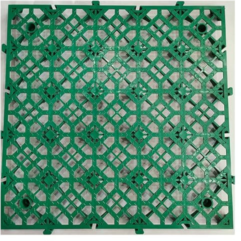 Lot de 45 carreaux de sol emboîtables pour piscine, douche, salle de bain, garage, cuisine, terrasse (Grigio 40 x 40 cm)