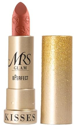 BPerfect x Mrs Glam – Mrs Kisses Lipstick – Shade: 07 Sassy Toff – A soft toffee nude - 3.5g