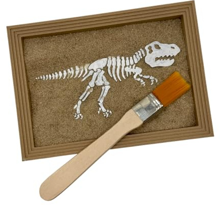 Dino-Ausgrabungs-Set, Dinosaurier-Skelett entdecken, Lern- & Deko-Set
