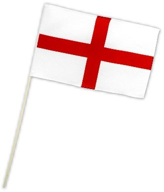 Fahne Flagge England 30 x 45 cm mit Stab