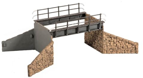 Occupational Bridge with Stone Abutments Single Track