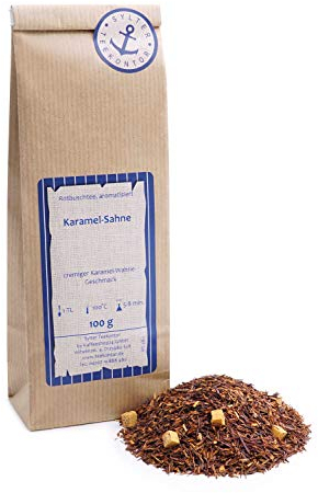 Rotbuschtee lose Rooibos-Tee Karamel-Sahne Karamell Rooibos Tee Südafrika 250g