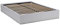 WEBER INDUSTRIES Lit Coffre Torino 140x190 + 1 sommier/Blanc