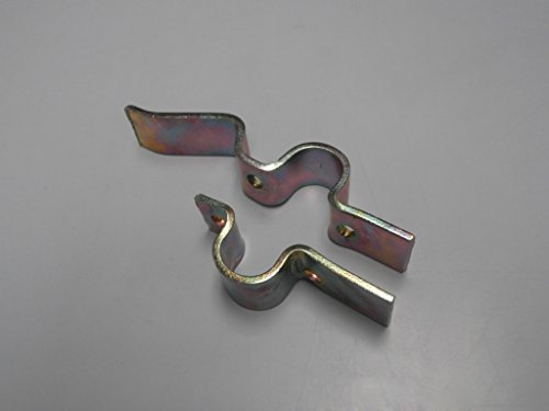 5504-A COPPIA PIASTRINE FISSA CAVALLETTO VESPA PX DIAMETRO 22MM.