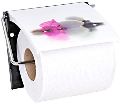 MSV Toilettenpapierhalter Borneo aus Polystyrol, Mehrfarbig, 30 x 20 x 15 cm, Multicoloré