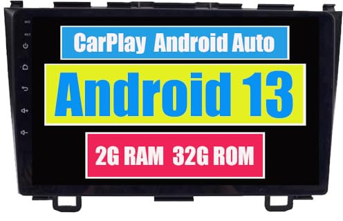 RoverOne Car Radio for Honda CRV CR-V 3 RE 2006-2012 with CarPlay Android GPS Navigation Touch Screen Bluetooth Stereo Multimedia Wifi USB