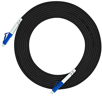 Jeirdus 300Meters LC a LC all'aperto corazzato Simplex 9/125 SMF cavo a fibre ottiche Jumper Patch Cord monomodale LC-LC