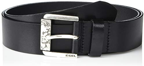 Diesel Herren B-mockle Belt Grtel, schwarz, 95 cm