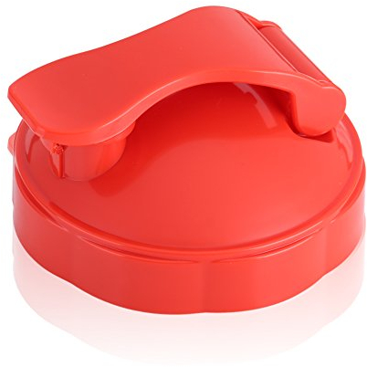 Mixer Ersatzteile, 1 Stück Entsafter Ersatzteile Flip-Top To-Go-Deckel Ersatz für 600W 900W Mixer Entsafter Standmixer, Entsafter Zubehör Extraktorblatt Ersatz, Rot