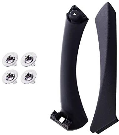 Poignée de porte gauche E90, kit de remplacement pour BMW Série 3 E90/E91, avec cache extérieur + poignée côté passager gauche, compatible 316, 318, 320, 323, 325, 328, 330, 335 (2005-2012)