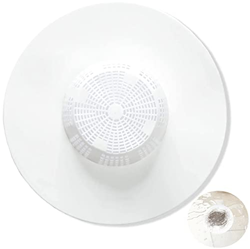 NTVKID Shower Drain Stopper Lightweight and Soft, TPE/TPR Drain Hair Catcher, Strainers Protectors Cover ​for Floor, Laundry, Kitchen, Bathroom Laundry, and Bathtub